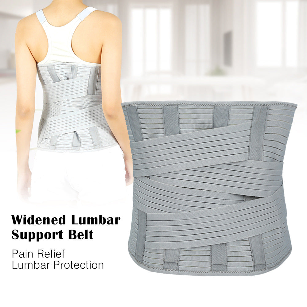 Hailicare Steel Plate Belt Protector Lumbar Muscle Strain Lumbar Disc Protrusion Widening And Lengthening Belt Protector - Korvel