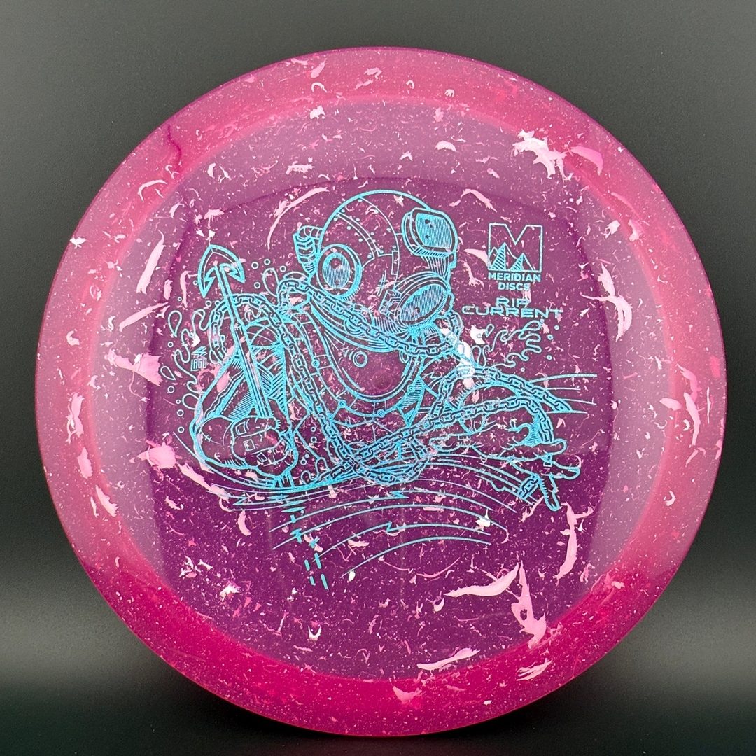Marbled Clarus Rip Current Disc Golf Driver