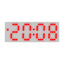 Simple Style LED Electronic Alarm Clock Battery and Plug-in Dual-use Timepiece Yida Time - Korvel