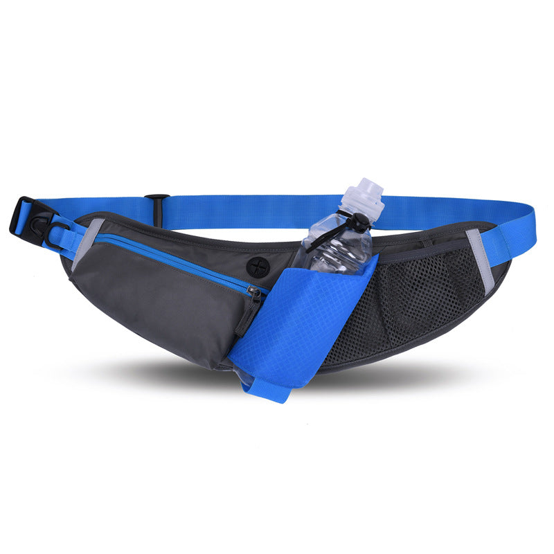 Multifunctional fitness kettle waist bag marathon belt bag waterproof outdoor running mobile phone waist bag - Korvel