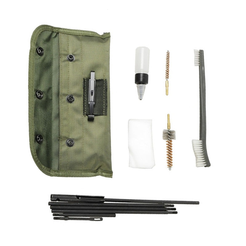Kit de limpieza de rifle Airsoft M4 M16 Premium - 10 piezas