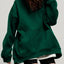 Hoodie à manches longues avec épaule tombante et poches