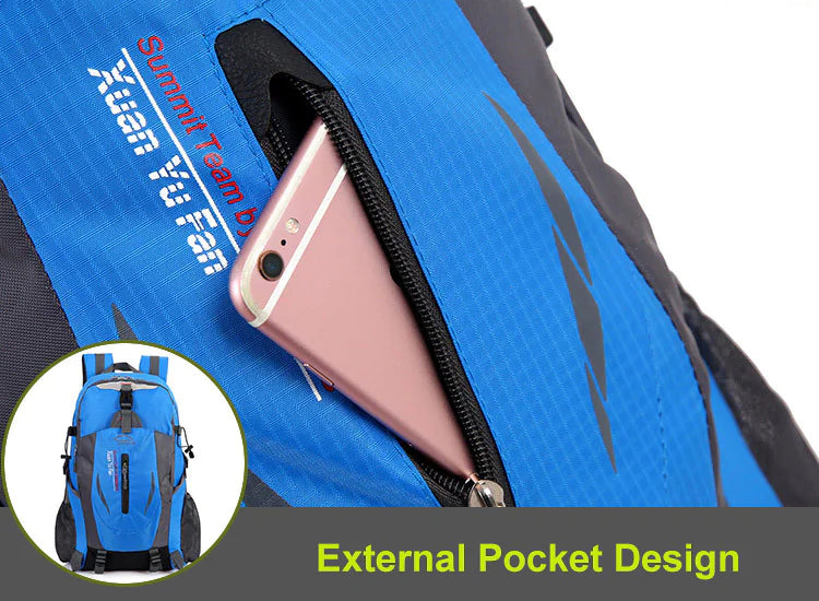 Mochila de Viaje Premium de 40L para Hombres y Mujeres