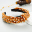 Exaggerated Fashion Hair Bands Female Corduroy Temperament Sweet Hair Ornaments Wide Side Knotted With Diamonds Headband - Korvel