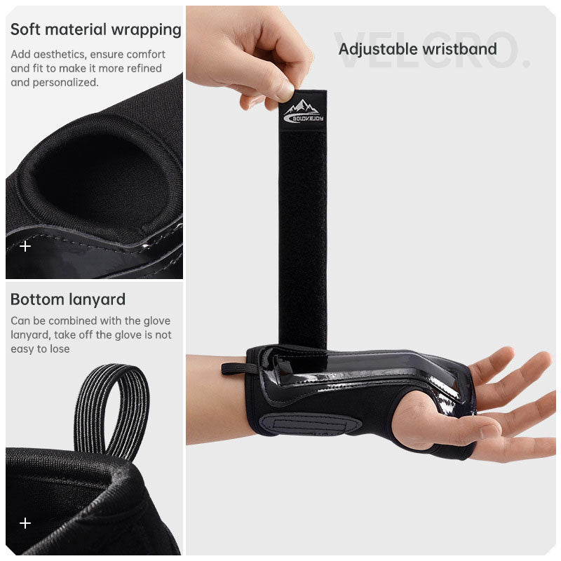 Professional skiing protective gear wrist guard outdoor sports built-in wrist guard anti-sprain protection joint - Korvel