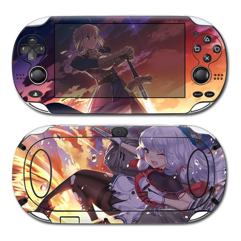 Peau protectrice inspirée de l'anime pour PS Vita 1000