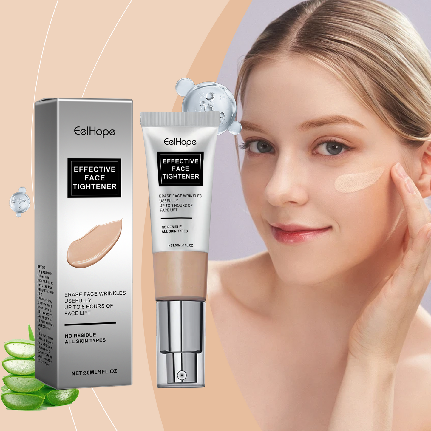 Moisturizing Concealer Foundation Light, Moisturizing, Brightening And Nourishing Skin Matte And Clear Oil Skin For Dry Skin - Korvel