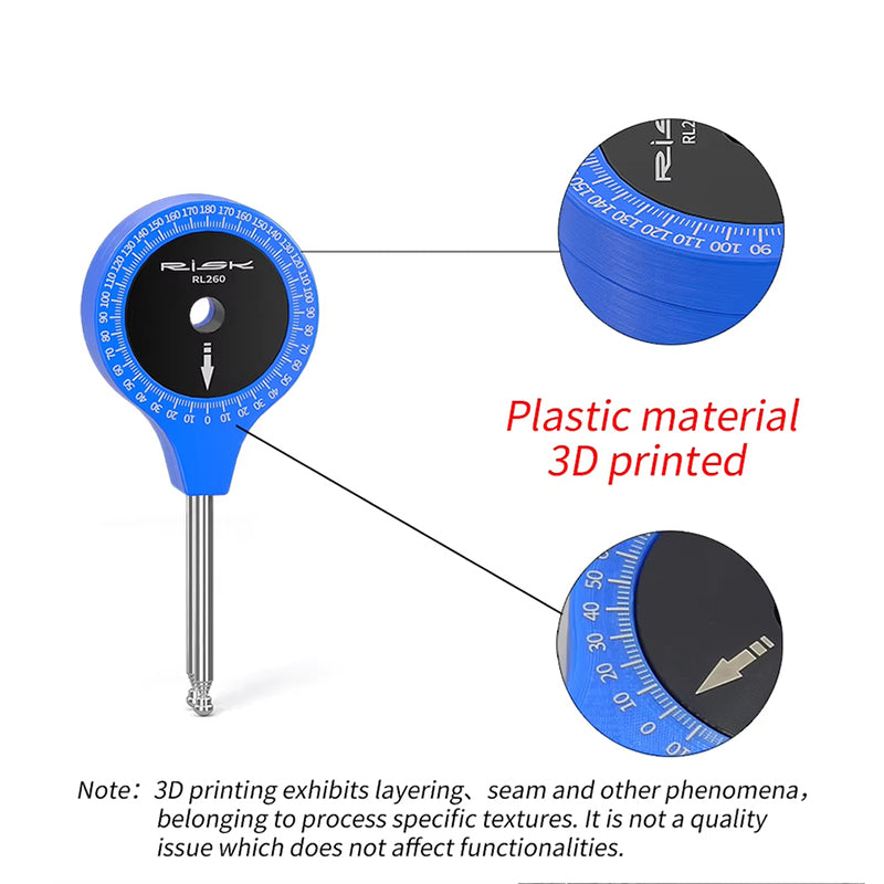 RISK Road Bicycle Airship - Fitting Knee Joint Angle Measuring Protractor for Bike Riding Posture - Korvel