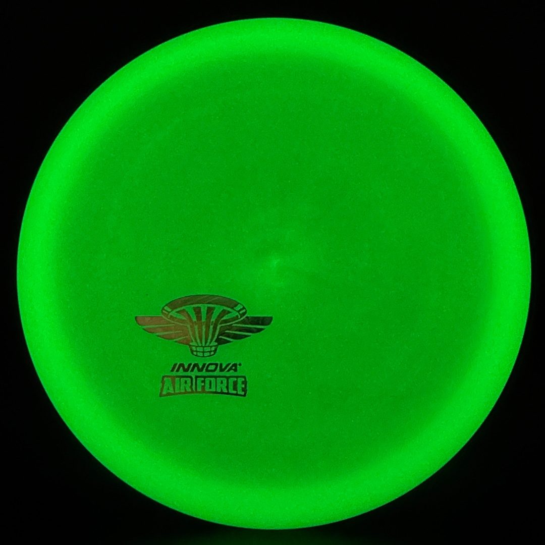 Color Glow Champion Eagle - Disco de Golf Driver con Sello de la Fuerza Aérea