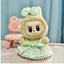 Clothing] Labubu Clothes with PVC Face Pendant, Labubu Sitting Party Series Doll Clothing - Korvel