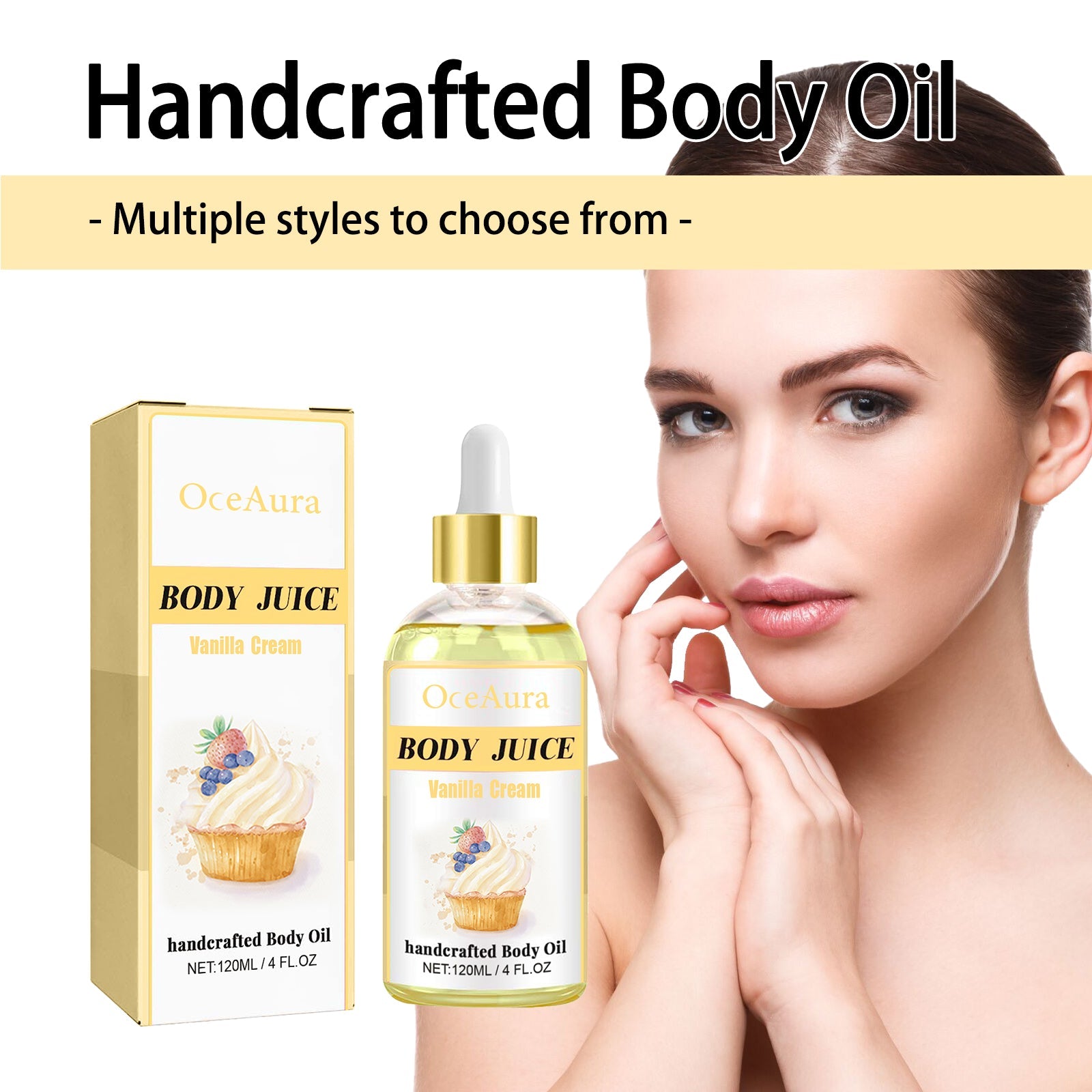 Handcrafted Body Oil, Slimming Massage Moisturizing And Firming Skin Body Care Essential Oil - Korvel