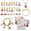 DIY creative children's bracelet jewelry 24-grid calendar Christmas holiday surprise blind box silver set - Korvel