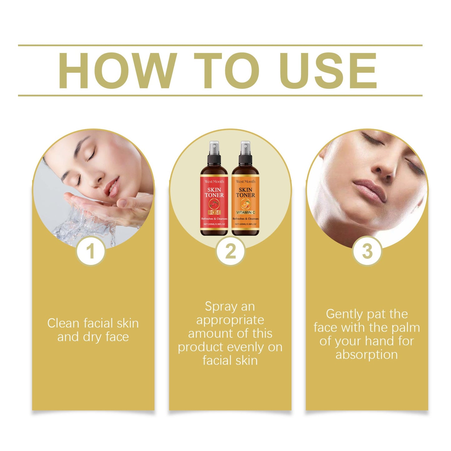 Toner Spray Hydrates And Moisturizes And Brightens Skin - Korvel