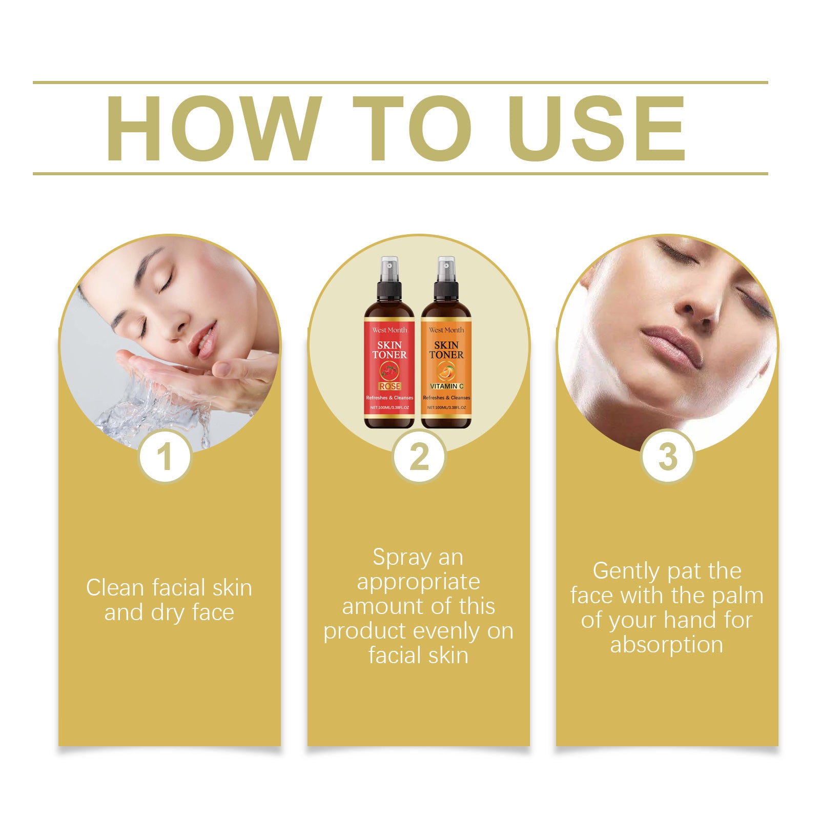 Toner Spray Hydrates And Moisturizes And Brightens Skin - Korvel