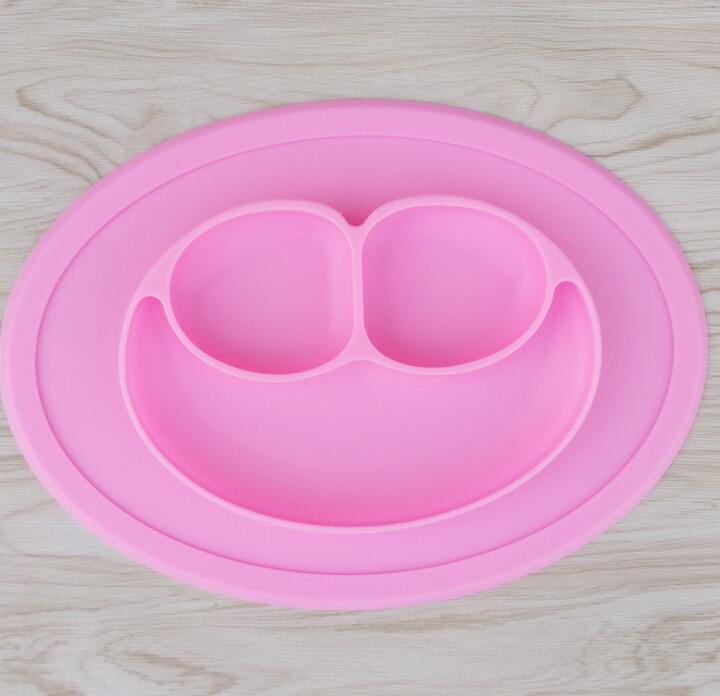 Silicone Material Baby Dining Plate - Korvel