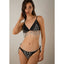 Creative hollow acrylic tassel sequin chest chain sexy shiny nightclub bikini outfit - Korvel