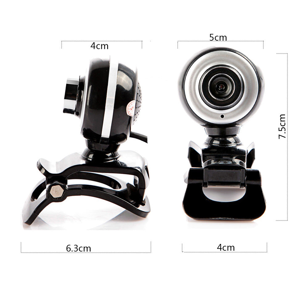 Online course with 480P high-definition camera and built-in sound-absorbing microphone for video recording - Korvel