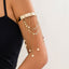 Western style beaded tassel arm chain jewelry Bohemian love arm bracelet for women - Korvel