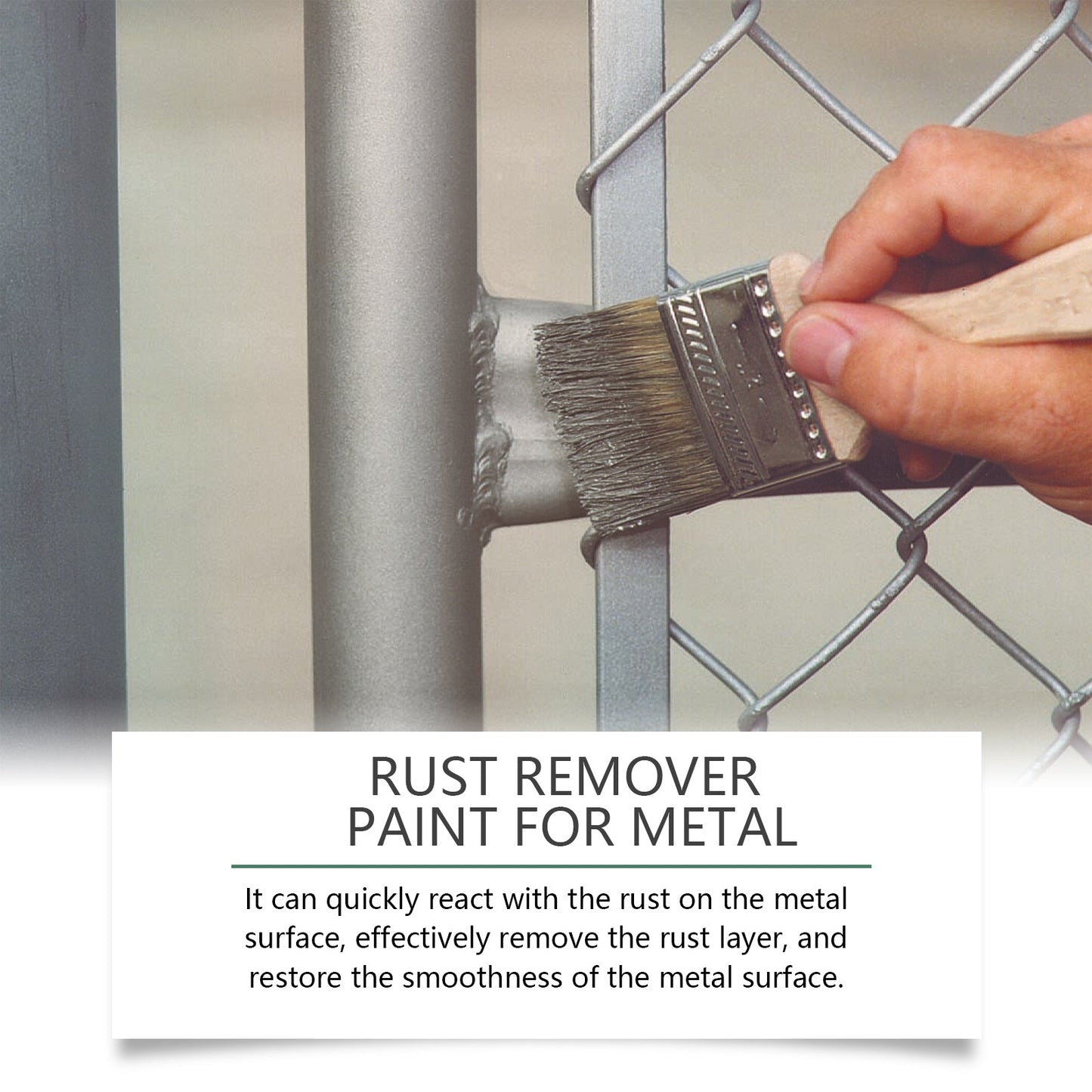 Metal Rust Removal Paint Metal Surface Rust Prevention Durable Protection Rust Quick Dry Rust Removal Paint - Korvel