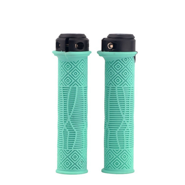 ODI Mountain Folding Bicycle Handle Cover Ultra Light Rubber Anti-Skid Grip Speed Down Off-Road Vehicle Locking Handle Cover - Korvel
