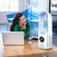 Premium Six-Speed Silent AC Cooling Fan - Portable & Bladeless