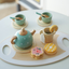 Children's Home Afternoon Tea Desserts Cake Sales Teapot Cups Tea Set Wooden Christmas Toys Gifts - Korvel