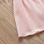 Organic Cotton Baby Girls Summer Outfit Set - Tops & Shorts