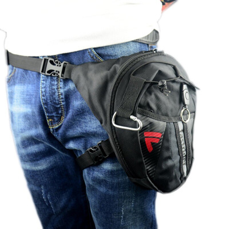 Motorcycle drop leg bag Waterproof Nylon Motorcycle bags outdoor Casual waist bag motorcycle Fanny Pack OEM moto bag wholesale - Korvel