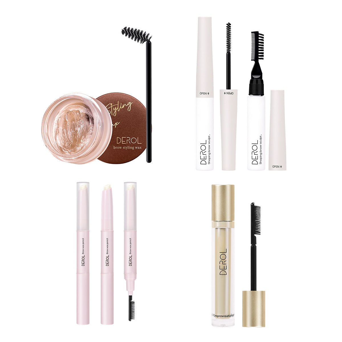 Eyebrow Shaping Cream Waterproof Quick-Drying Natural Wild Eyebrow Lasting Three-Dimensional Eyebrow Soap Eyebrow Shaping Wax - Korvel