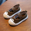 Zapatos Premium de Lona Blanca para Primeros Pasos de Niños