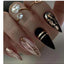 French simple glitter girl’s soft and tender wearable manicure nails - Korvel