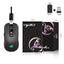 New Rechargeable Wireless Mouse 3600dpi Adjustable Colorful Luminous Gaming Mouse 7D Can Turn Off Lights - Korvel