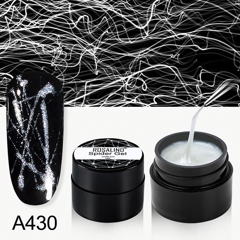ROSALIND Gel Spider Line Nail Art Polish - 5ml