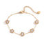 Exquisite Zircon Titanium Steel Bracelet for Women