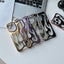 Electroplated hollow flame pattern phone case suitable for iPhone 15 Pro, simple all inclusive, Apple 14 anti drop protective cover - Korvel