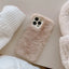 Ottwn Candy Color Warm Furry Phone Case for iPhone