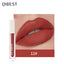 QIBEST Silky Lip Glaze - Brillo Labial No Pegajoso y de Larga Duración