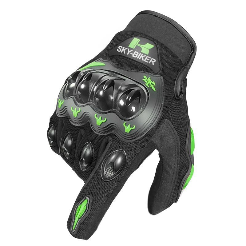 Spring and Summer Sports Cycling Touch Screen Gloves Motorcycle Riding Gloves Racing Bicycle Fall Protection Rider - Korvel