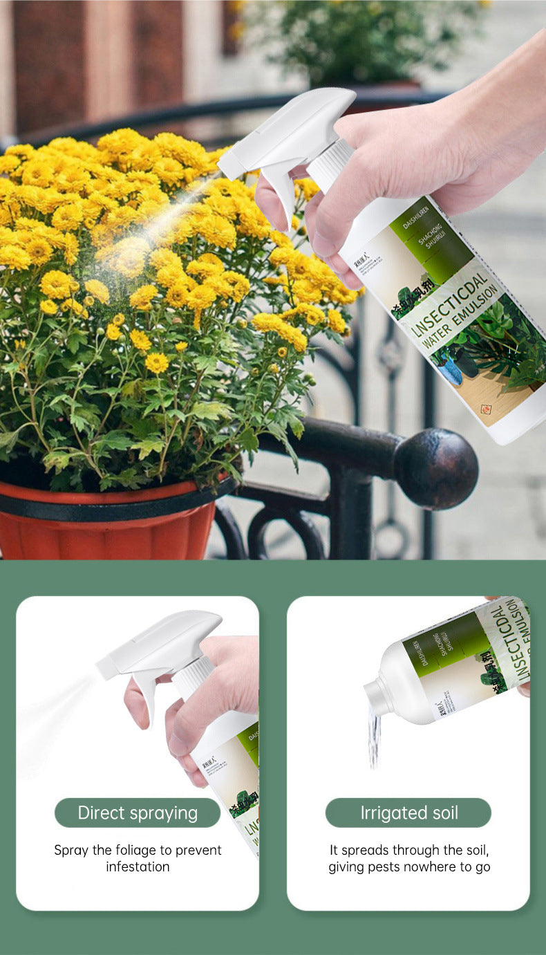 Insecticida en Spray Premium para Flores de Interior
