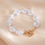 Fashionable irregular shaped pearl necklace, light luxury style, metallic feeling, collarbone chain set - Korvel