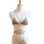 Queen Bling Metal Tassel Details Tank Tops Festival Rave Clothing Summer Sexy Backless Rave Body Chain Beach Tops - Korvel