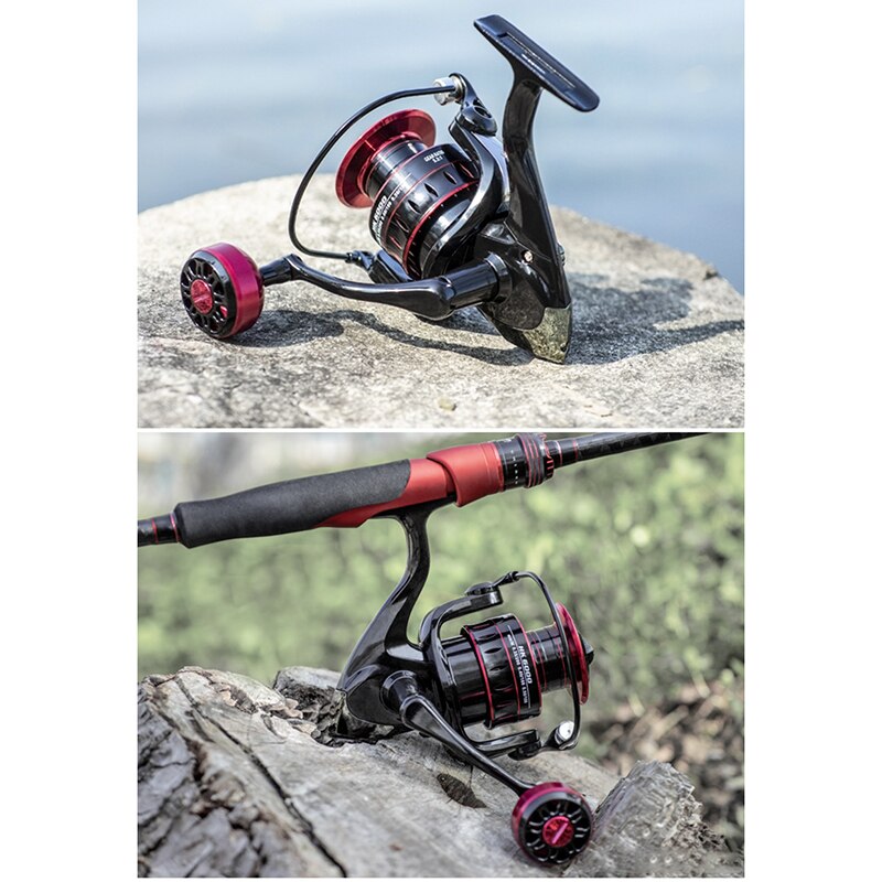 New Fishing Reels 1000-7000 Metal Spool 8kg Drag Power 5.2:1 Gear Ratio Spinning Reel Carp Fishing Reels For Saltwater Sea - Korvel