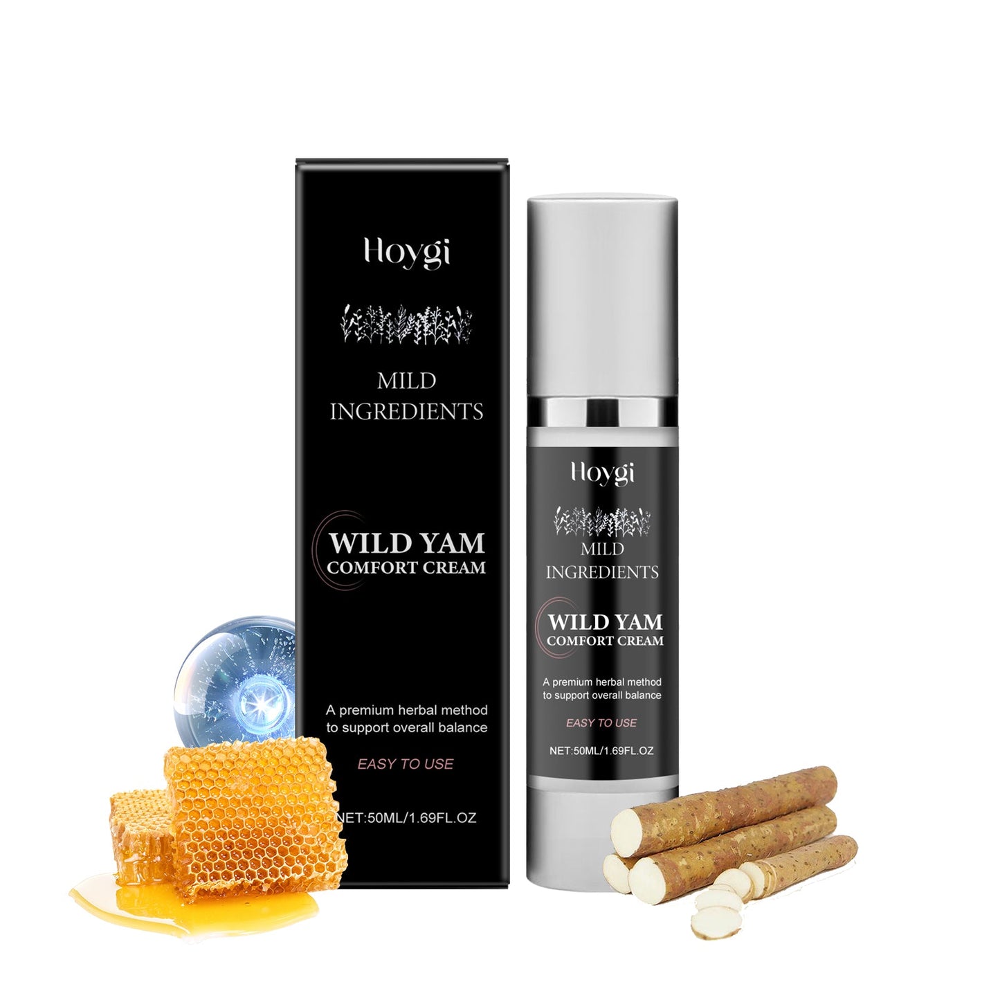Wild Yam Body Care Cream Gently Moisturizes Women's Skin And Nourishes Body Care Cream - Korvel