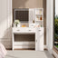 Smart mirror dressing table with drawers and storage cabinets, dressing table with bedroom dressing table, changing room - Korvel