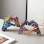 Internet celebrity graffiti, love gesture ornaments, home living rooms, offices, desktop exhibition halls, resin handicrafts, decorative products - Korvel