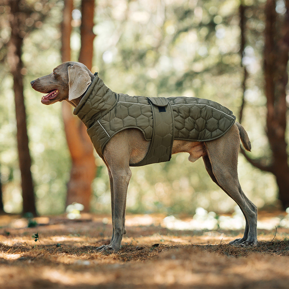 Premium Thick Cotton Dog Coat for Winter Comfort