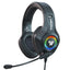 Casque de jeu filaire premium avec design lumineux