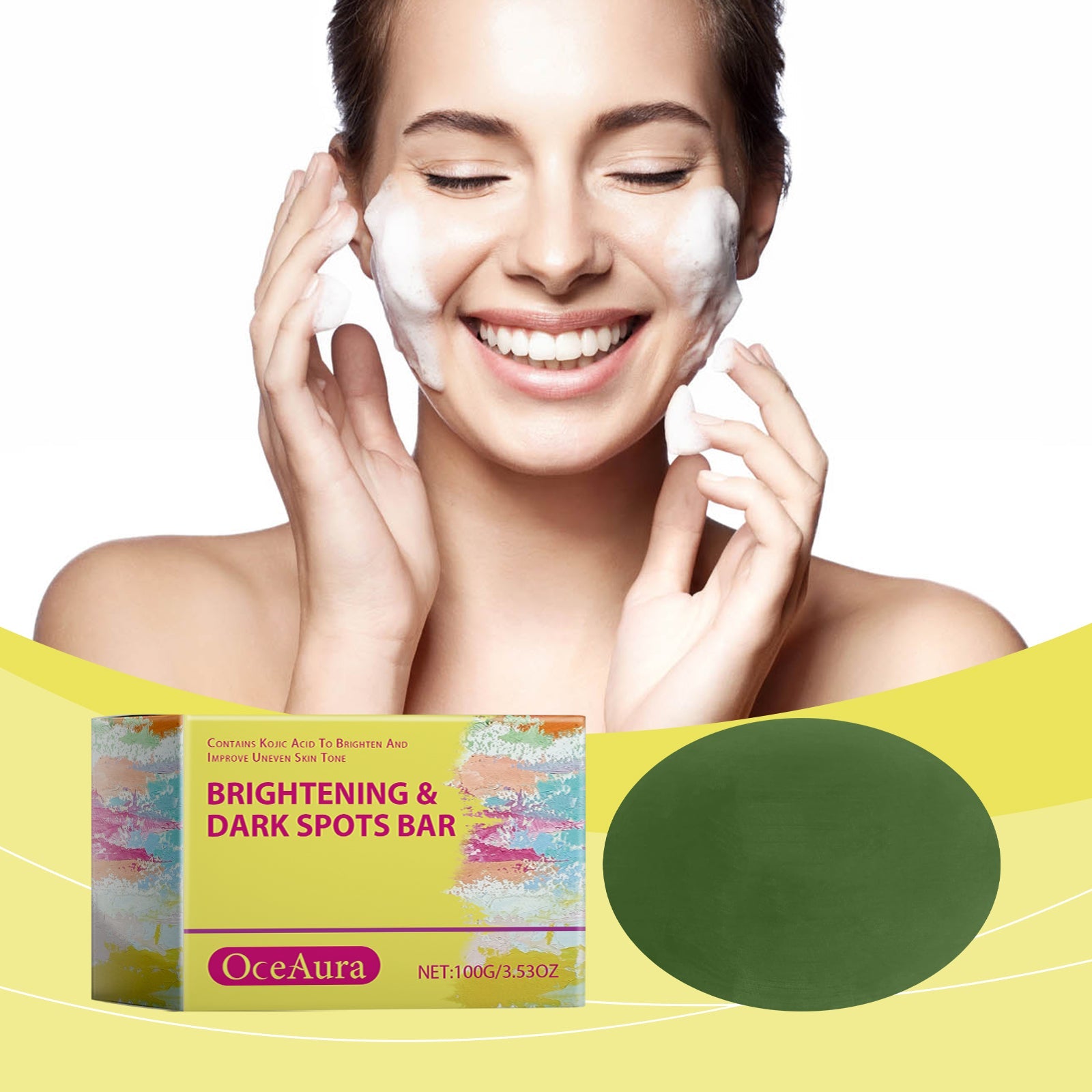 Brightening Soap Gently Cleanses Body Skin Brightening And Moisturizing Daily Cleansing Care Brightening Soap - Korvel