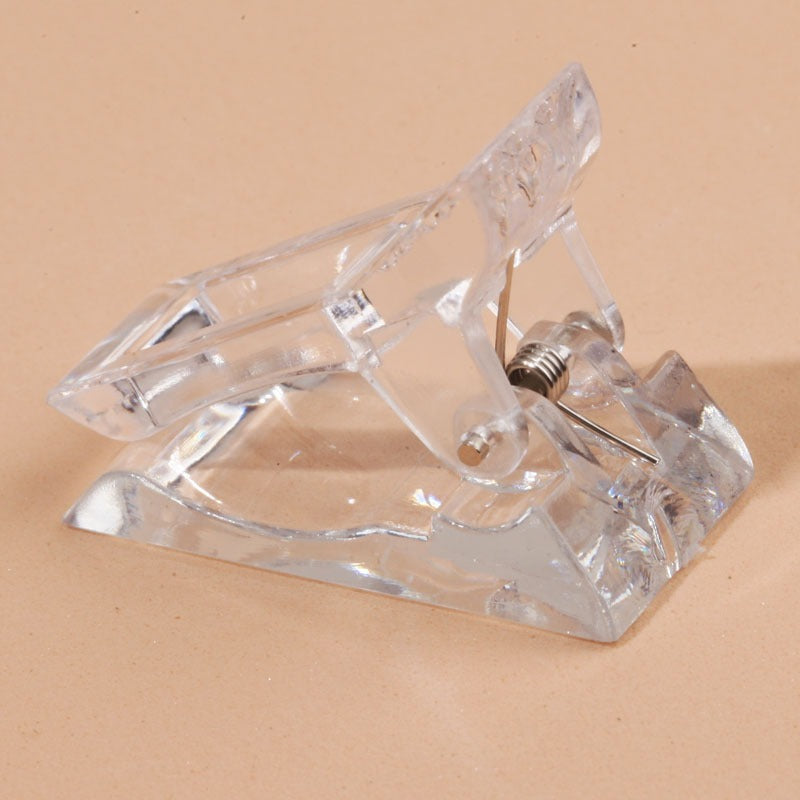 Nail crystal clip extension glue auxiliary tool for fixing nail mold clip - Korvel