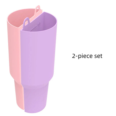 2-in-1 lined double drinking cup inner liner silicone 40oz special - Korvel
